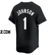 Lance Johnson Youth Chicago White Sox Black Limited Alternate Jersey