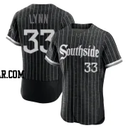Lance Lynn Men's Chicago White Sox Black Authentic 2021 City Connect Jersey