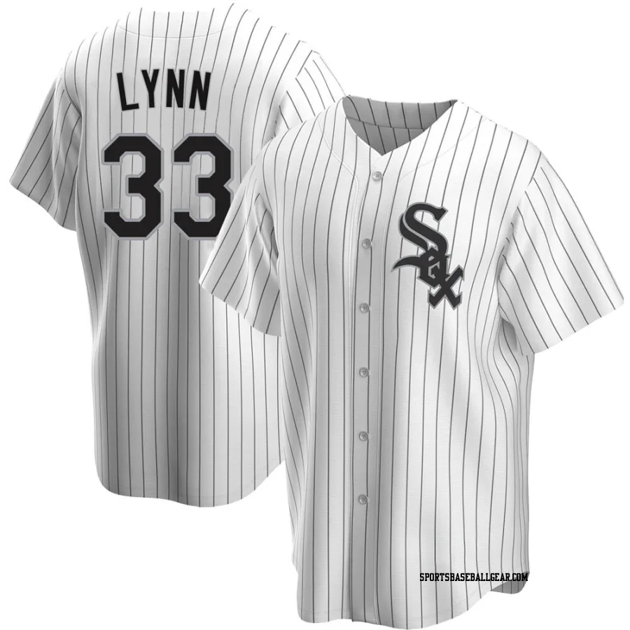 Lance Lynn Youth Chicago White Sox White Replica Home Jersey