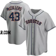 Lance McCullers Jr. Men's Houston Astros Gray Replica Road Jersey