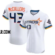 Lance McCullers Jr. Men's Houston Astros White Elite 2025 City Connect Jersey