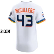 Lance McCullers Jr. Men's Houston Astros White Elite 2025 City Connect Jersey