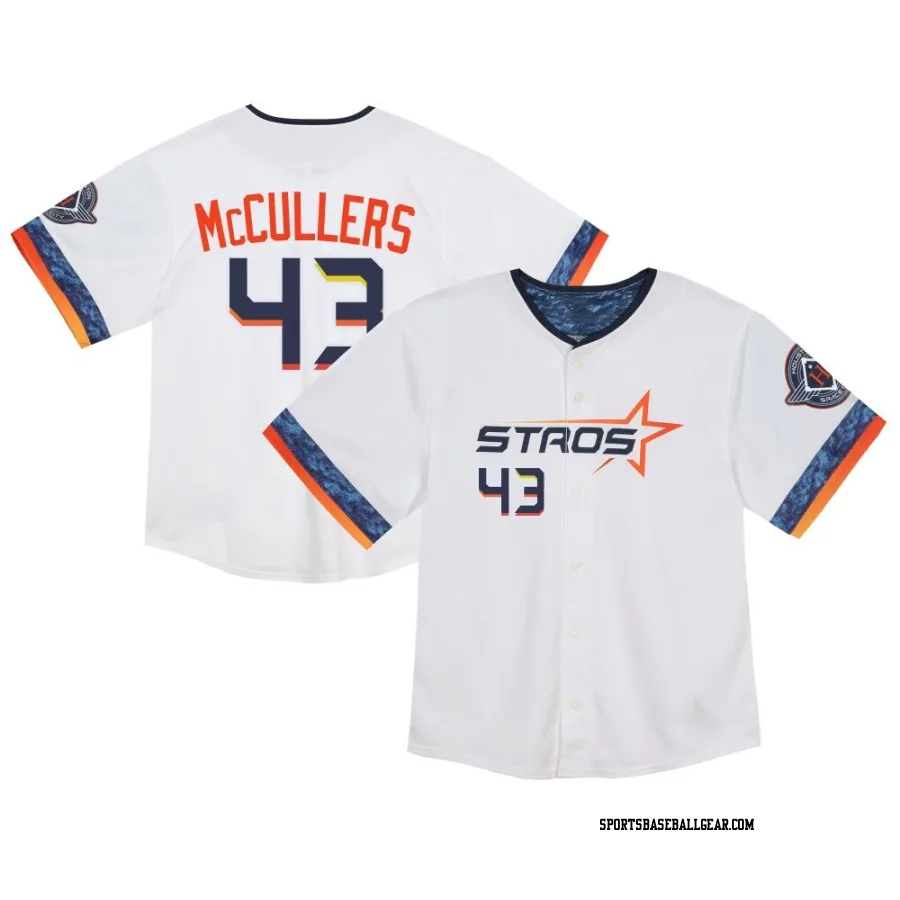Lance McCullers Jr. Toddler Houston Astros White Limited 2025 City Connect Jersey