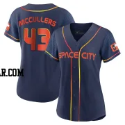 Lance McCullers Jr. Women's Houston Astros Navy Replica 2022 City Connect Jersey