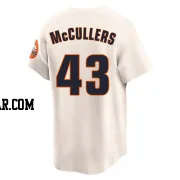 Lance McCullers Jr. Youth Houston Astros Cream Limited Throwback Cooperstown Collection Jersey