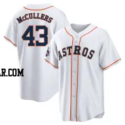Lance McCullers Jr. Youth Houston Astros White Replica 2022 World Series Champions Home Jersey