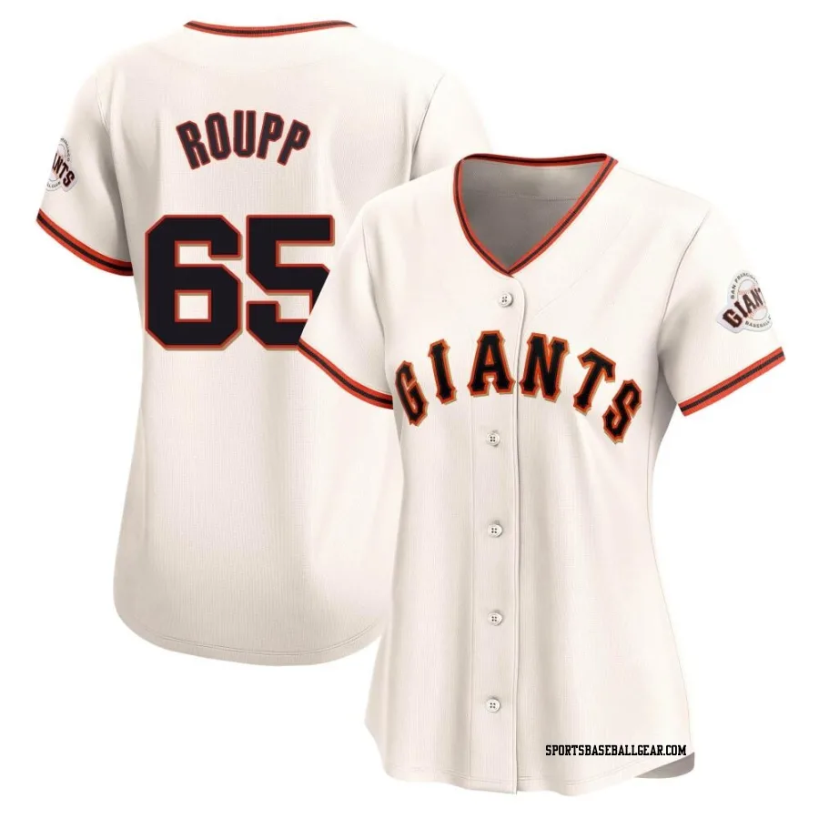Landen Roupp Women's San Francisco Giants Cream Limited Home Jersey