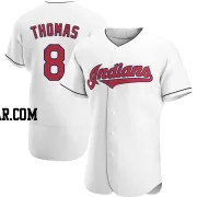 Lane Thomas Men's Cleveland Guardians White Authentic Home Jersey
