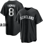 Lane Thomas Youth Cleveland Guardians Black/White Replica Jersey