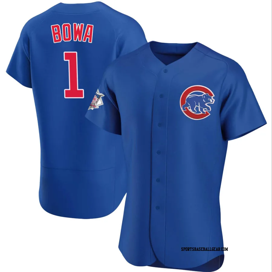 Larry Bowa Men's Chicago Cubs Royal Authentic Alternate Jersey