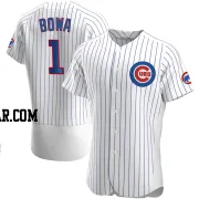 Larry Bowa Men's Chicago Cubs White Authentic Home Jersey