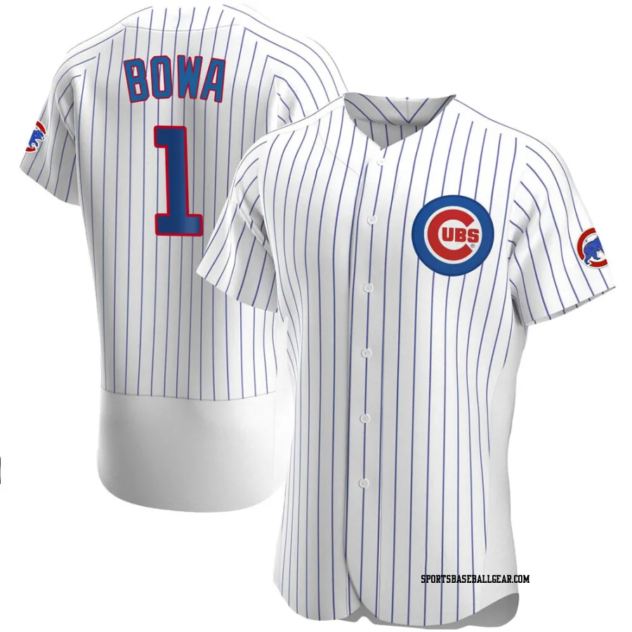 Larry Bowa Men's Chicago Cubs White Authentic Home Jersey
