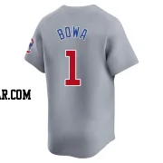 Larry Bowa Youth Chicago Cubs Gray Limited Road Jersey