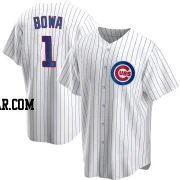 Larry Bowa Youth Chicago Cubs White Replica Home Jersey