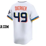 Larry Dierker Men's Houston Astros White Limited 2025 City Connect Jersey