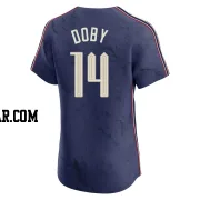 Larry Doby Men's Cleveland Guardians Navy Elite 2024 City Connect Jersey