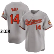 Lee May Men's Baltimore Orioles Gray Limited Road Jersey