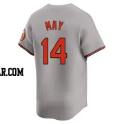 Lee May Men's Baltimore Orioles Gray Limited Road Jersey