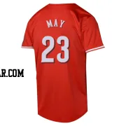 Lee May Men's Cincinnati Reds Red Limited Alternate Jersey