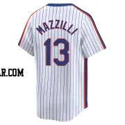 Lee Mazzilli Youth New York Mets White Limited Cooperstown Collection Jersey