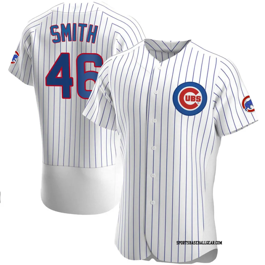 Lee Smith Men's Chicago Cubs White Authentic Home Jersey