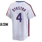 Lenny Dykstra Youth New York Mets White Limited Cooperstown Collection Jersey