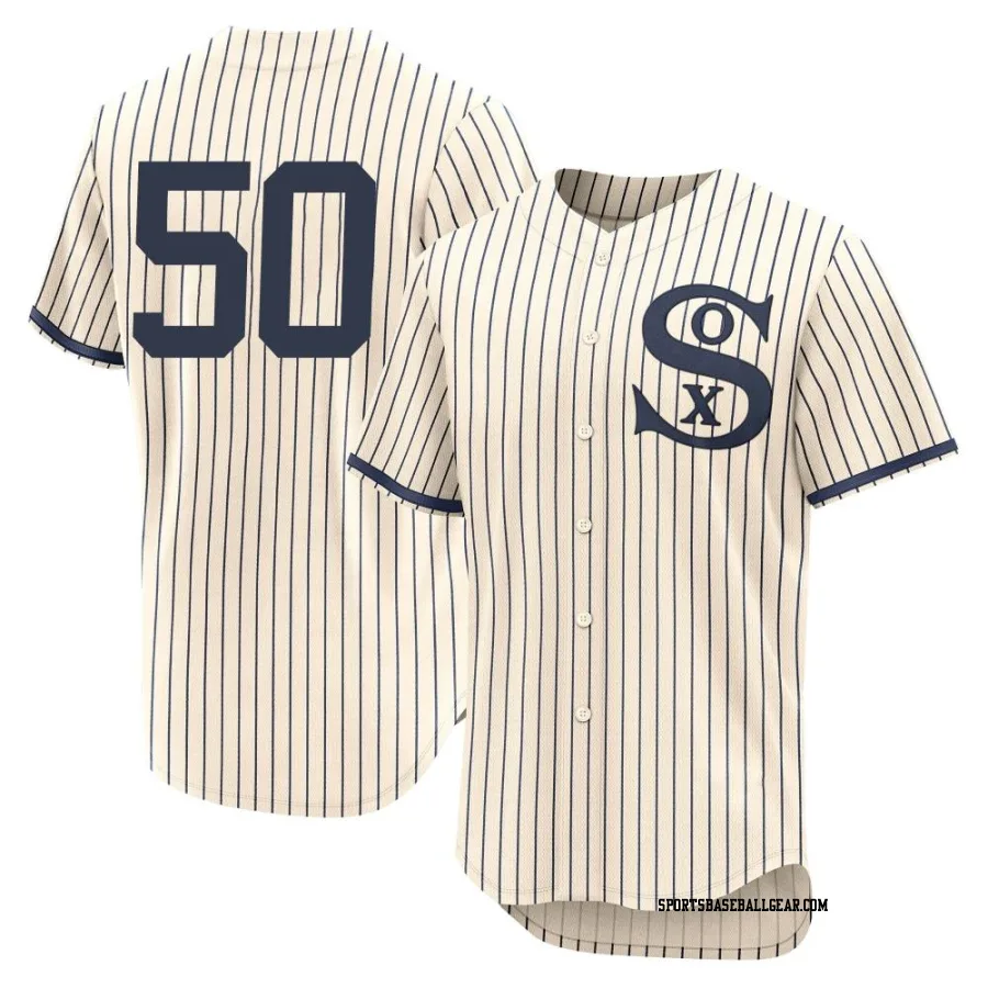 Lenyn Sosa Men's Chicago White Sox Cream Authentic 2021 Field of Dreams Jersey