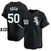 Lenyn Sosa Youth Chicago White Sox Black Limited Alternate Jersey