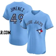 Leo Jimenez Men's Toronto Blue Jays Blue Elite Powder Alternate Jersey