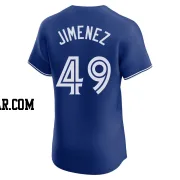 Leo Jimenez Men's Toronto Blue Jays Royal Elite Alternate Jersey