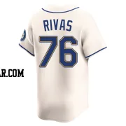 Leo Rivas Youth Seattle Mariners Cream Limited Alternate Jersey
