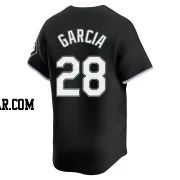 Leury Garcia Youth Chicago White Sox Black Limited Alternate Jersey