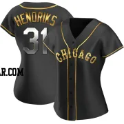 Liam Hendriks Women's Chicago White Sox Black Golden Replica Alternate Jersey