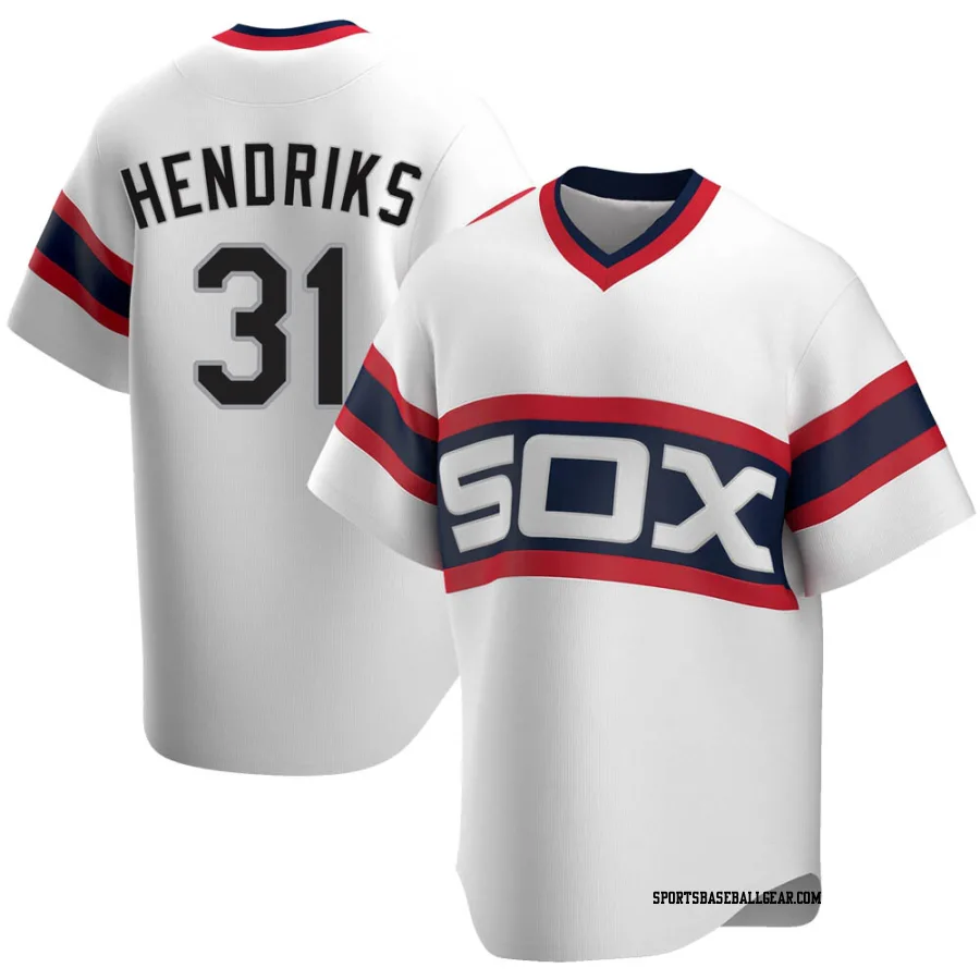 Liam Hendriks Youth Chicago White Sox White Replica Cooperstown Collection Jersey