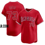 Livan Soto Men's Los Angeles Angels Red Limited Alternate Jersey