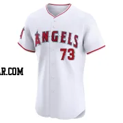 Livan Soto Men's Los Angeles Angels White Elite Home Jersey