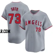 Livan Soto Youth Los Angeles Angels Gray Limited Away Jersey