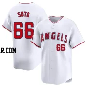 Livan Soto Youth Los Angeles Angels White Limited Home Jersey