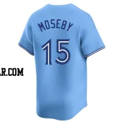 Lloyd Moseby Men's Toronto Blue Jays Blue Limited Powder Alternate Jersey