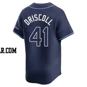 Logan Driscoll Men's Tampa Bay Rays Navy Limited Away Jersey