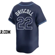 Logan Driscoll Men's Tampa Bay Rays Navy Limited Away Jersey