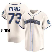 Logan Evans Youth Seattle Mariners Cream Limited Alternate Jersey