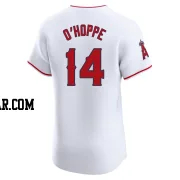 Logan O'Hoppe Men's Los Angeles Angels White Elite Home Jersey
