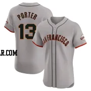 Logan Porter Men's San Francisco Giants Gray Elite Road Jersey