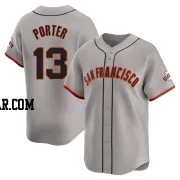 Logan Porter Men's San Francisco Giants Gray Limited Away Jersey