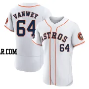 Logan VanWey Men's Houston Astros White Authentic 2022 World Series Champions Home Jersey