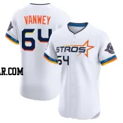 Logan VanWey Men's Houston Astros White Elite 2025 City Connect Jersey