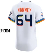 Logan VanWey Men's Houston Astros White Elite 2025 City Connect Jersey