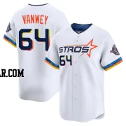 Logan VanWey Men's Houston Astros White Limited 2025 City Connect Jersey