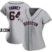Logan VanWey Women's Houston Astros Gray Authentic Road 2020 Jersey